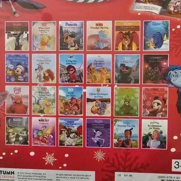Disney Storybook Collection Christmas Advent Calendar  NEW - Picture 5 of 6